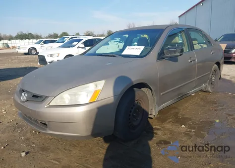 2003 Honda Accord 2.4 Lx from USA, damaged, VIN 1HGCM55323A136728